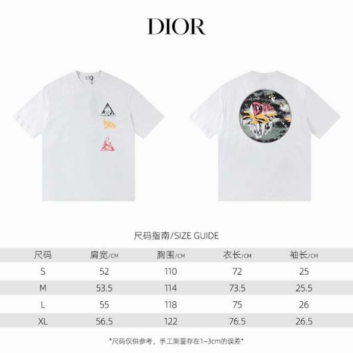 Dior T Shirts Short _SKUDiorS-XLH10833966